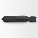Equus Black Wooden Horse Decorative Object
