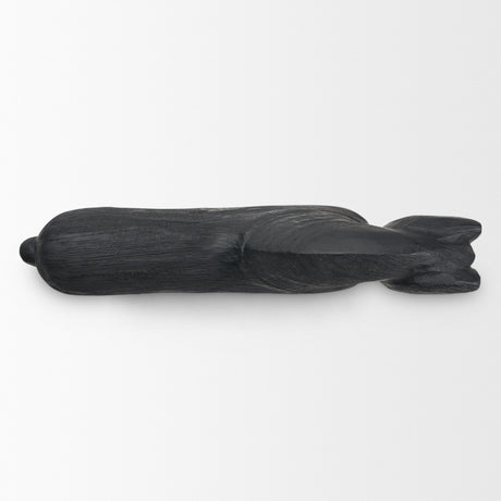 Equus Black Wooden Horse Decorative Object from Mercana - Luna Furniture
