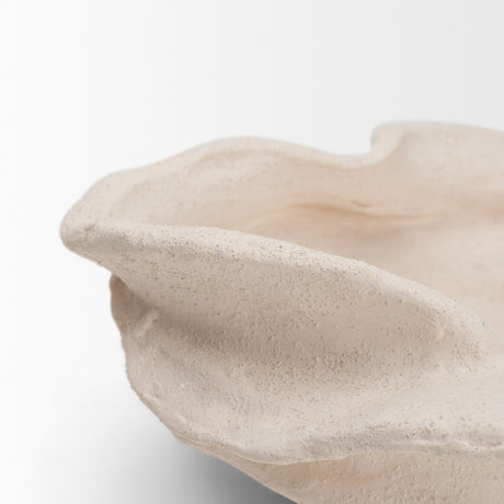 Scala Textured Ceramic Organic Forms Decorative Bowl from Mercana - Luna Furniture