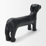 Dash Long Black Metal Dachshund Dog Object from Mercana - Luna Furniture