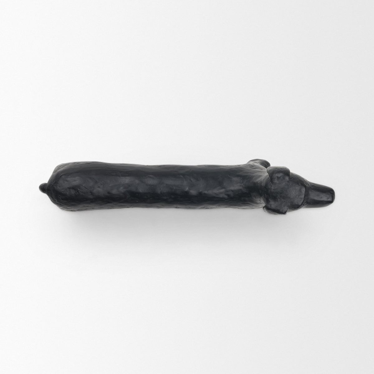 Dash Long Black Metal Dachshund Dog Object from Mercana - Luna Furniture