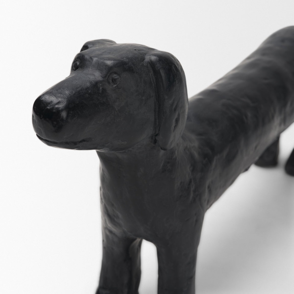 Dash Long Black Metal Dachshund Dog Object from Mercana - Luna Furniture