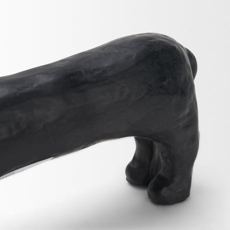 Dash Long Black Metal Dachshund Dog Object from Mercana - Luna Furniture