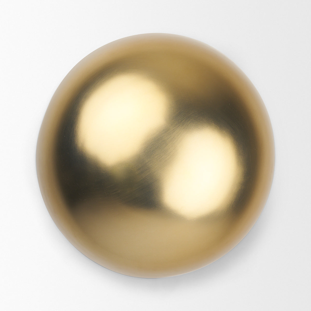 Orlo 15.4" Gold Metal Mushroom Table Lamp from Mercana - Luna Furniture