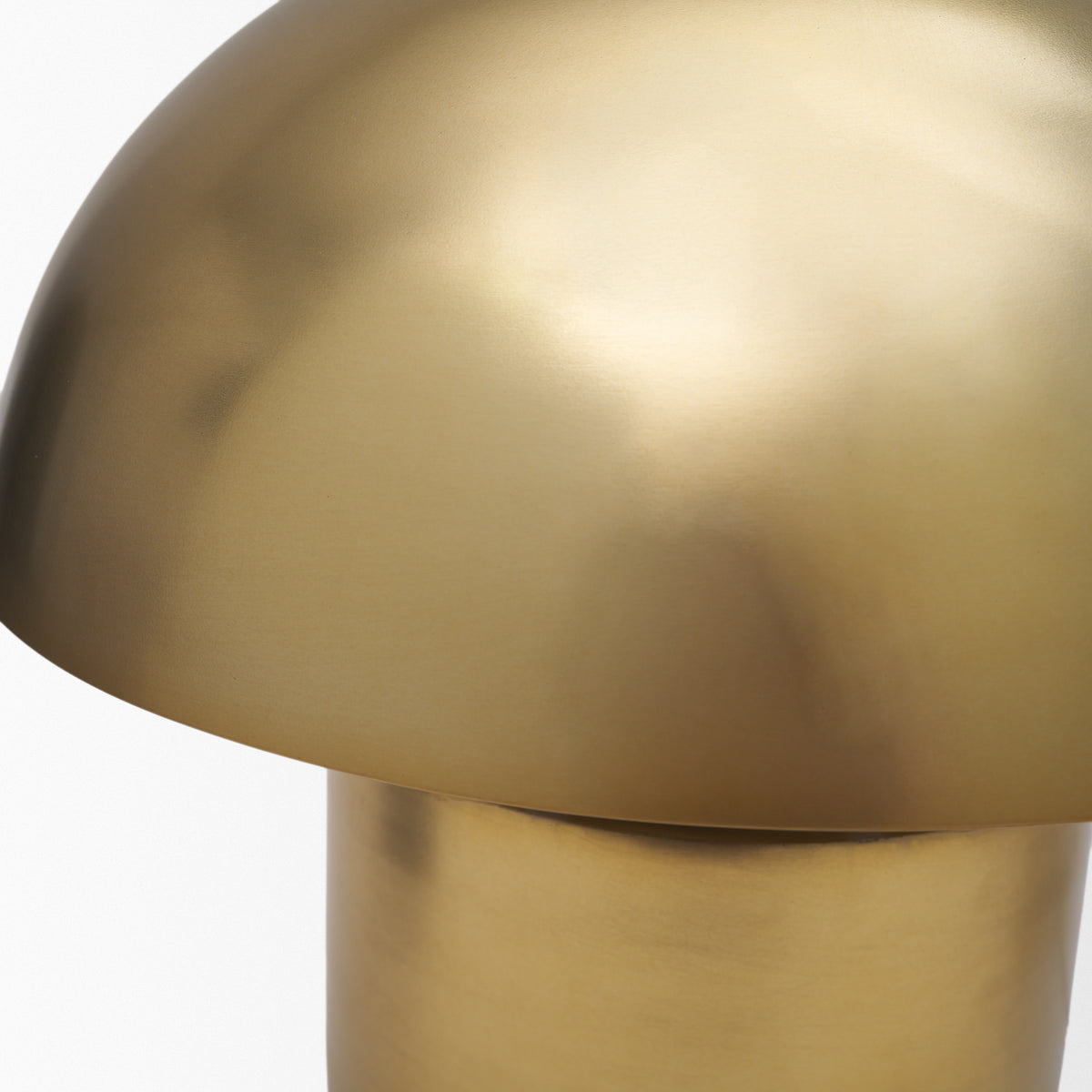 Orlo 15.4" Gold Metal Mushroom Table Lamp from Mercana - Luna Furniture