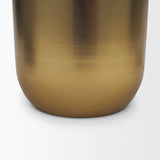 Orlo 15.4" Gold Metal Mushroom Table Lamp from Mercana - Luna Furniture