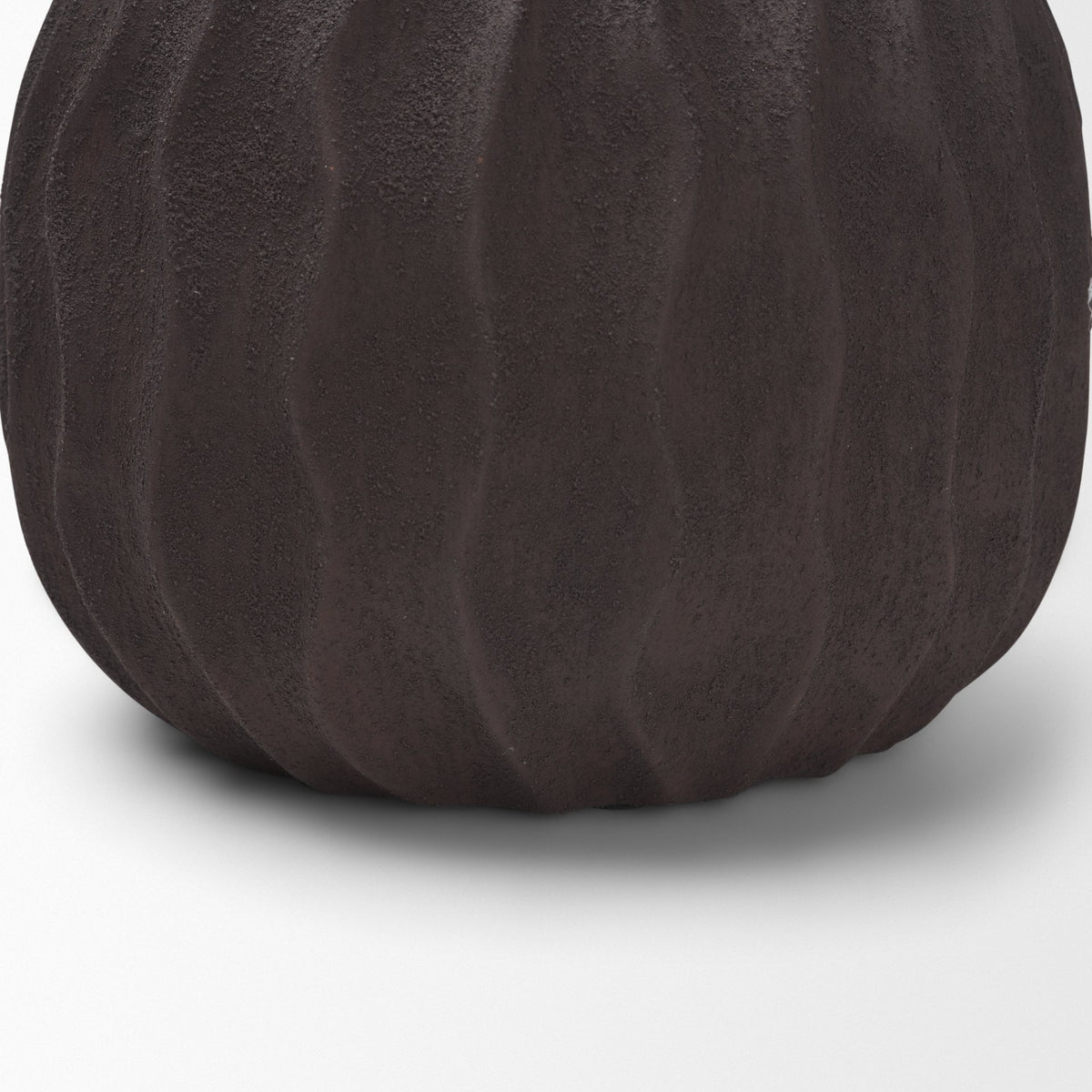 Tidal Medium Ceramic Rippled Decorative Vase