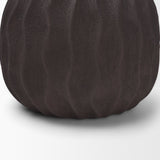 Tidal Medium Ceramic Rippled Decorative Vase