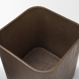 Benton Brown Wood w/ Brass Handle Decorative Box Set from Mercana - Luna Furniture