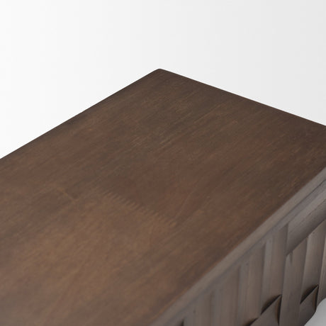 Vesta Walnut Wood Decorative Box from Mercana - Luna Furniture