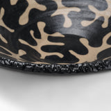 Bosma Black and Cream Ceramic Decorative Bowl from Mercana - Luna Furniture