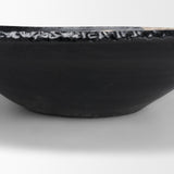 Bosma Black and Cream Ceramic Decorative Bowl from Mercana - Luna Furniture