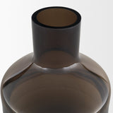 Aurel Small Brown Glass Vase