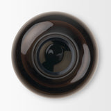 Aurel Tall Brown Glass Vase from Mercana - Luna Furniture