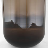 Aurel Tall Brown Glass Vase from Mercana - Luna Furniture