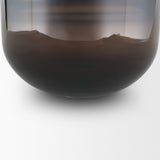 Aurel Tall Brown Glass Vase from Mercana - Luna Furniture