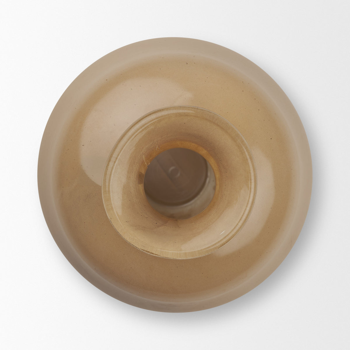 Dune Matte Brown Glass Vase from Mercana - Luna Furniture
