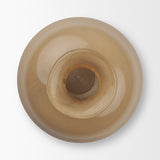 Dune Matte Brown Glass Vase from Mercana - Luna Furniture