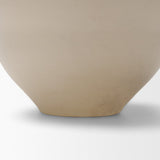 Dune Matte White Glass Vase from Mercana - Luna Furniture