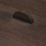 Voss Black Metal w/ Dark Wood Lid Canister from Mercana - Luna Furniture