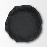 Verdant Large Matte Black Metal Decorative Centerpiece Bowl from Mercana - Luna Furniture