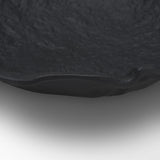 Verdant Large Matte Black Metal Decorative Centerpiece Bowl from Mercana - Luna Furniture
