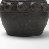 Douro Small Earthy Brown Dotted Vase from Mercana - Luna Furniture