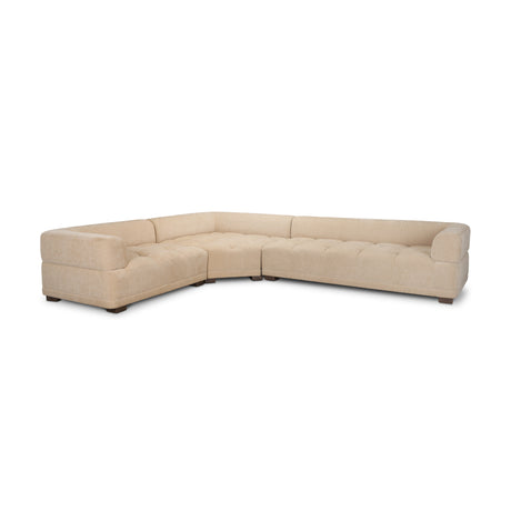 Warner Quilt 3 Piece Sofa Set w/Corner Piece from Mercana - Luna Furniture