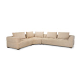 Warner Quilt 3 Piece Sofa Set w/Corner Piece w/Back Cushions from Mercana - Luna Furniture