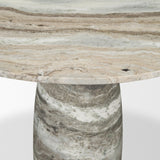 Allyson 42" Round Pedestal Dining Table | Marble | Seats 4