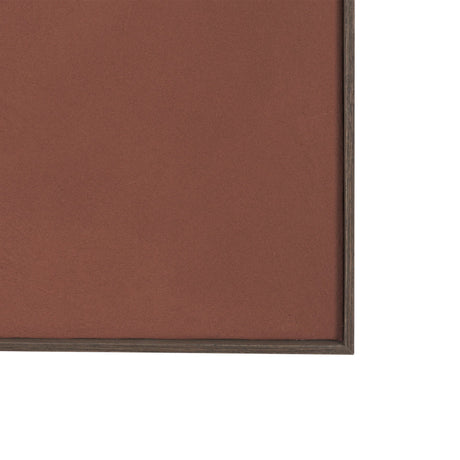 Drape I Rust Fabric Dimensional Framed Art from Mercana - Luna Furniture
