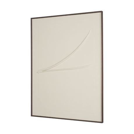 Drape II Cream Fabric Dimensional Framed Art from Mercana - Luna Furniture