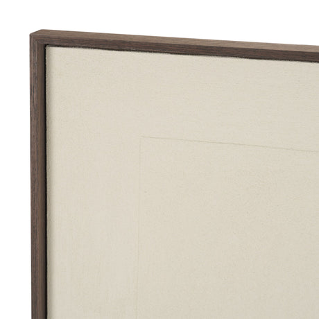 Drape II Cream Fabric Dimensional Framed Art from Mercana - Luna Furniture
