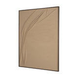Drape III Camel Fabric Dimensional Framed Art from Mercana - Luna Furniture