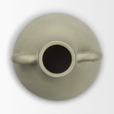Cantara Small Sage Green Ceramic Milk Jug w/ Handles from Mercana - Luna Furniture