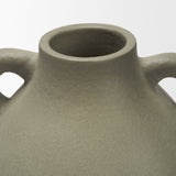 Cantara Small Sage Green Ceramic Milk Jug w/ Handles from Mercana - Luna Furniture