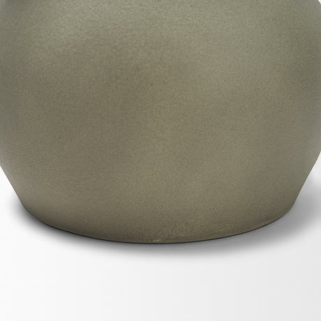 Cantara Small Sage Green Ceramic Milk Jug w/ Handles from Mercana - Luna Furniture
