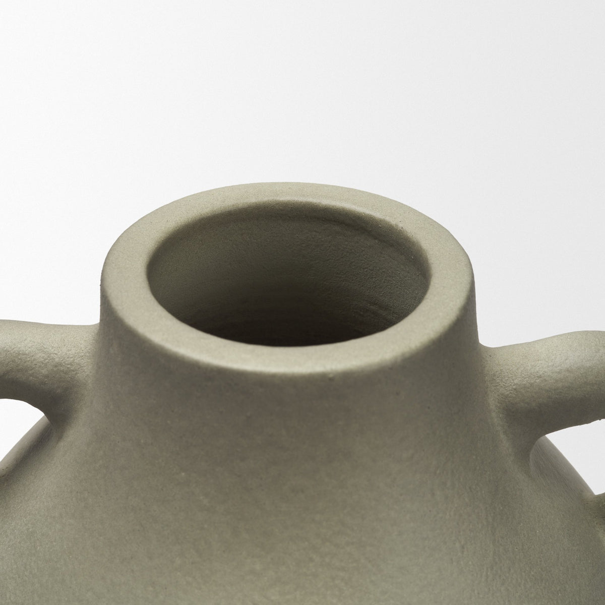 Cantara Medium Sage Green Ceramic Milk Jug w/ Handles from Mercana - Luna Furniture