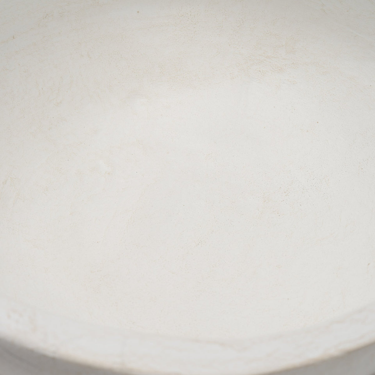 Punto Small White Paper Mache Dotted Centerpiece Bowl from Mercana - Luna Furniture