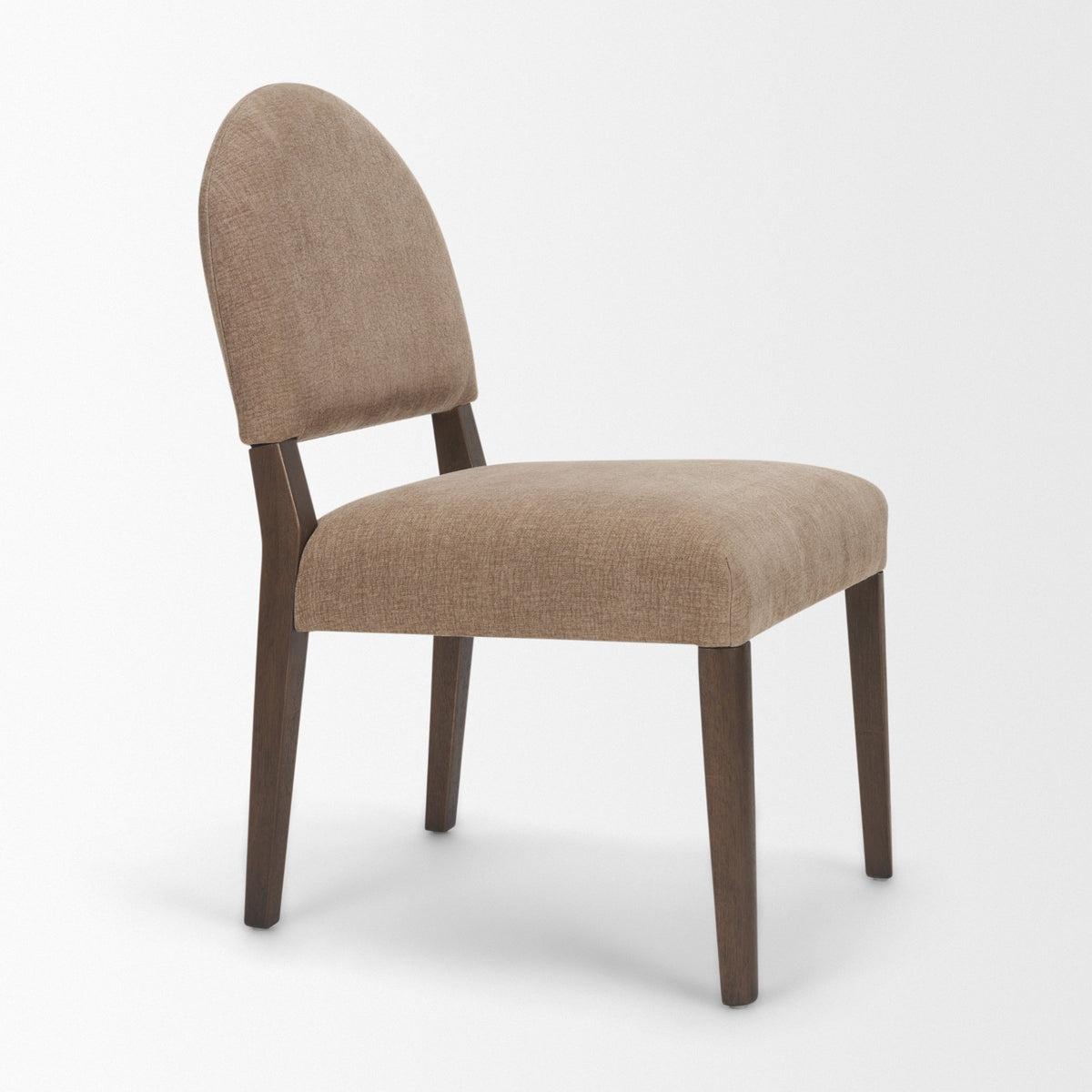 Martie Rounded Back Dining Side Chair | Fabric w/ Wood, Set of 2 from Mercana - Luna Furniture