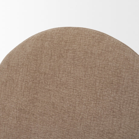 Martie Rounded Back Dining Side Chair | Fabric w/ Wood, Set of 2 from Mercana - Luna Furniture