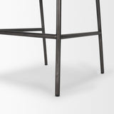 Kavalan Backless 33.5in Seat Counter Stool | Sand Fabric w/ Stool from Mercana - Luna Furniture