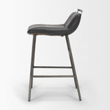 Kavalan Backless 33.5in Seat Counter Stool | Chocolate Leather from Mercana - Luna Furniture