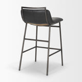 Kavalan Backless 33.5in Seat Counter Stool | Chocolate Leather from Mercana - Luna Furniture