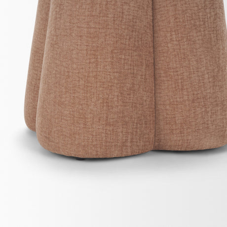 Oona Upholstered Ottoman | Sienna Fabric | 3 Legs from Mercana - Luna Furniture