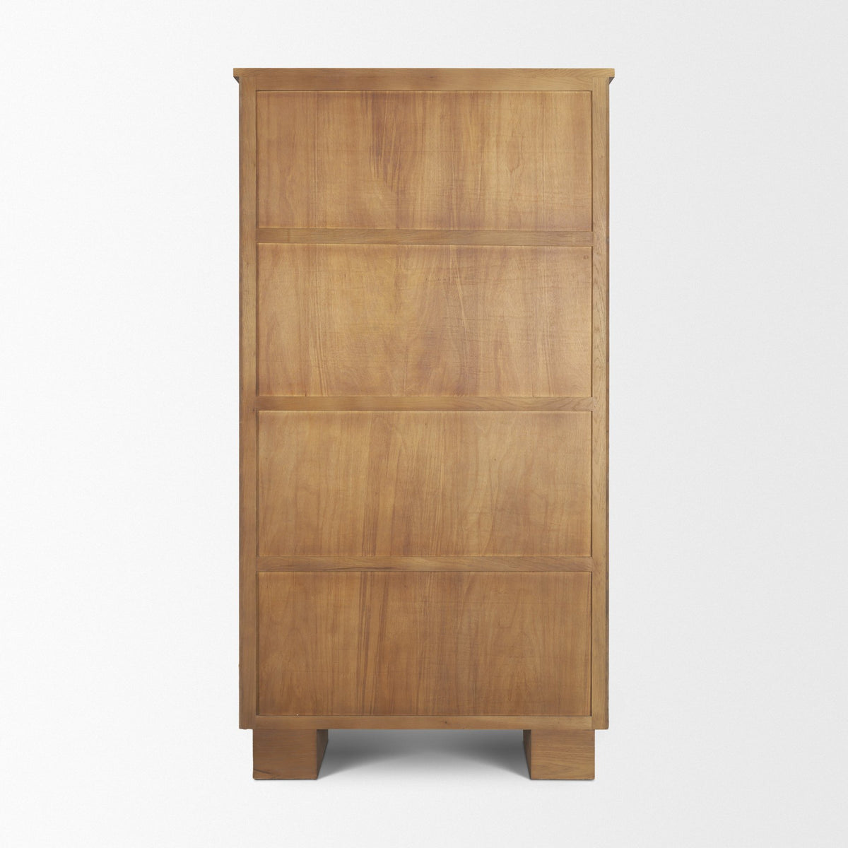 Winsford Two-Tone Oak Display Cabinet w/ Glass Doors from Mercana - Luna Furniture