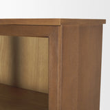 Winsford Two-Tone Oak Display Cabinet w/ Glass Doors from Mercana - Luna Furniture