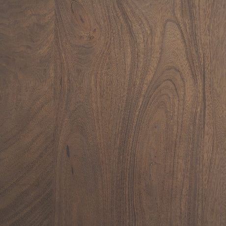 Angeline Spool Turned End Table | Dark Brown Wood | 1 Drawer from Mercana - Luna Furniture