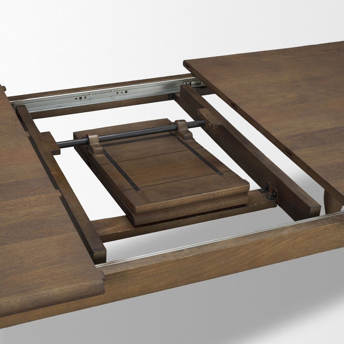Angeline 96"L x 48"W Extendable Dining Table | Dark Brown Wood | Seats 8-10 from Mercana - Luna Furniture