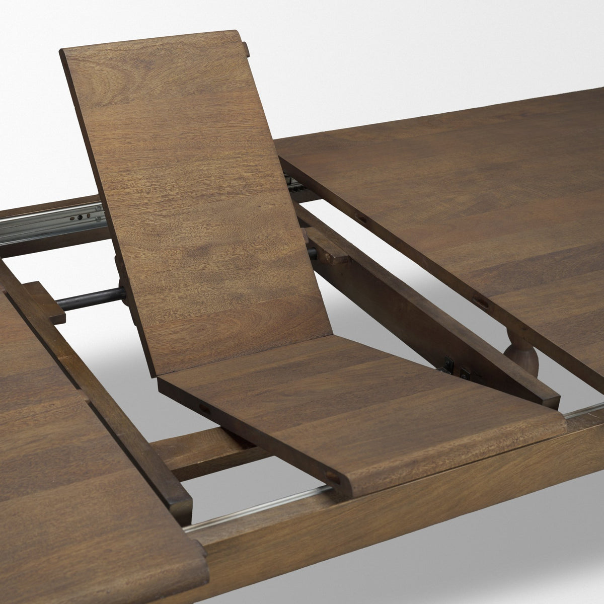 Angeline 96"L x 48"W Extendable Dining Table | Dark Brown Wood | Seats 8-10 from Mercana - Luna Furniture